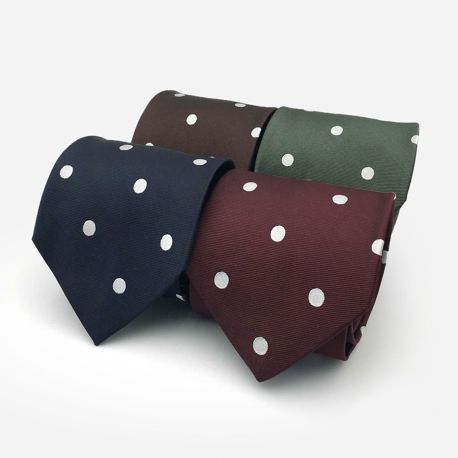 Lot De 4 Cravates Pour Homme - Noir - Avec Nœuds Pré-Noués - Avec Lot De 4 Cravates Pour Homme - Noir - Avec Nœuds Pré-Noués - Avec